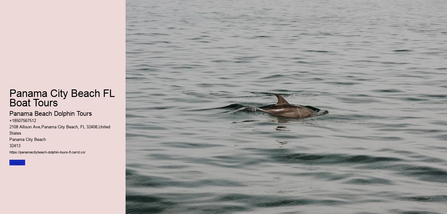 Panama City Beach FL Boat Tours