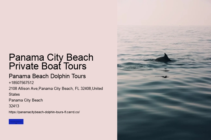 Panama City Beach Private Boat Tours
