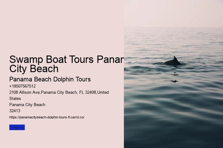 Swamp Boat Tours Panama City Beach