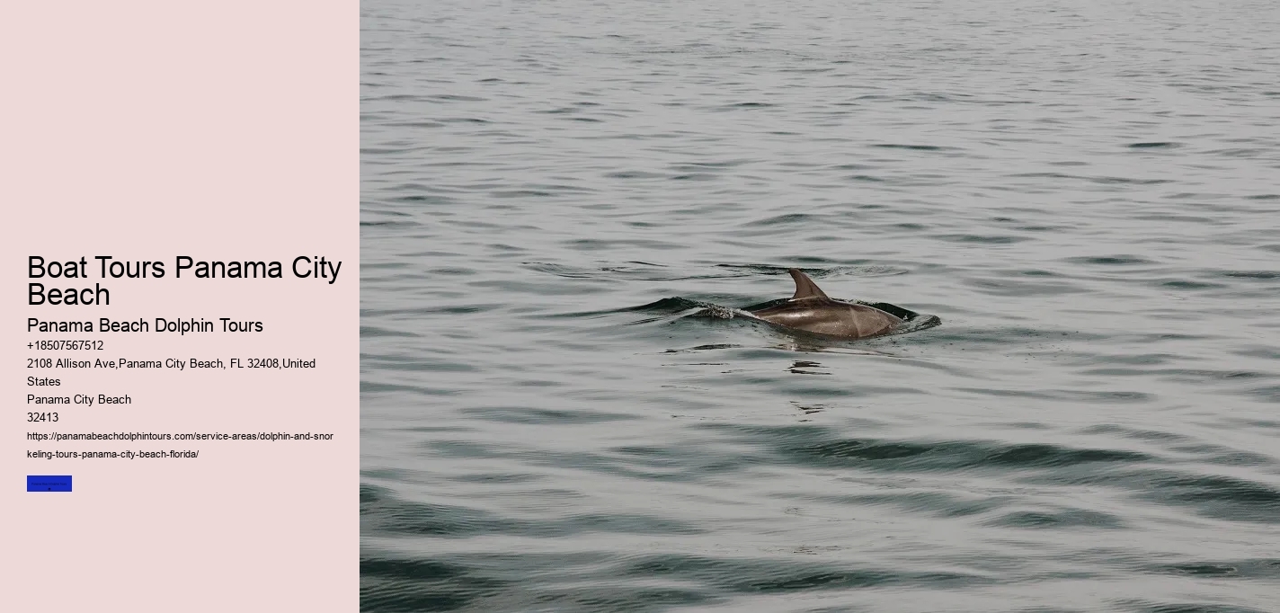Boat Tours Panama City Beach