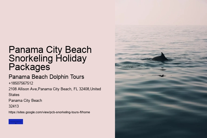 Panama City Beach Snorkeling Holiday Packages